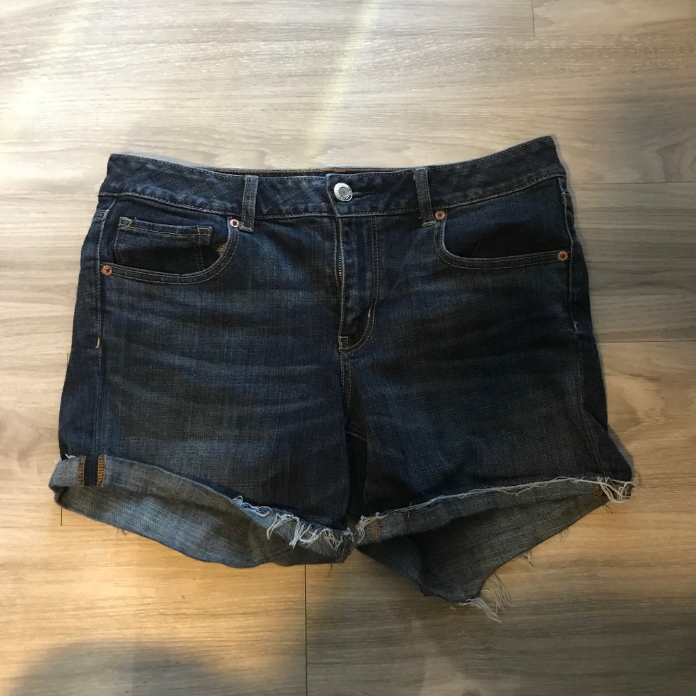 American Eagle Jean Midi Shorts